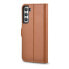 Фото #4 товара Skórzane etui portfel do Galaxy S22+ Leather Wallet Case brązowy