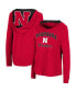 Women's Scarlet Nebraska Huskers Catalina Hoodie Long Sleeve T-shirt Красный, S - фото #1