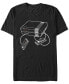 Фото #1 товара Nintendo Men's Classic NES Console Sketch Outline Short Sleeve T-Shirt