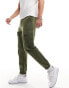 New Look cargo trouser in dark khaki W32 L30 - фото #2