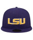 Фото #3 товара Men's Purple LSU Tigers Throwback 59fifty Fitted Hat