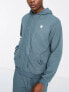 Фото #1 товара South Beach zip through waffle hoodie in grey