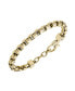 ფოტო #2 პროდუქტის Men's Gold-Tone Stainless Steel Chain Bracelet