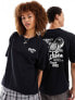 Dickies raven back print t-shirt in black