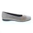 Фото #1 товара Trotters Samantha T1812-066 Womens Gray Extra Wide Ballet Flats Shoes