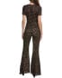 Фото #2 товара Michael Kors Collection Flared Leg Jumpsuit Women's