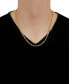 Oval Box Link Chain 20" Necklace (4mm) in 14k Gold-Plated Sterling Silver