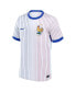 Big Boys and Girls White France National Team 2024 Away Replica Blank Jersey