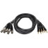 MUSIC STORE MC-08 8-fach Multicore 3m XLR-male / Jack symmetric