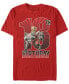 ფოტო #1 პროდუქტის Men's Marvel Guardians of The Galaxy Rocket and Baby Groot 18th Birthday Short Sleeve T-Shirt