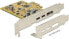 Фото #1 товара Kontroler Delock PCIe 3.0 x1 - 2x USB-C 3.2 Gen 2 + DisplayPort (89582)