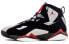 Jordan Air Jordan 7 True Flight 加强 高帮 复古篮球鞋 男款 黑灰红 / Кроссовки Jordan Air Jordan 342964-060