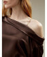 ფოტო #6 პროდუქტის Women's Silk Chic One-Shoulder Top for Women