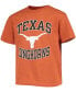 ფოტო #3 პროდუქტის Big Boys Texas Orange Texas Longhorns Circling Team Jersey T-shirt