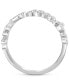 ფოტო #5 პროდუქტის EFFY® Diamond Zodiac Aquarius Ring (1/6 ct. t.w.) in Sterling Silver