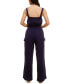 ფოტო #3 პროდუქტის Cotton Gauze Jumpsuit with Elastic Waist and Side Pockets
