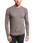 Фото #1 товара Velvet By Graham & Spencer Slub T-Shirt Men's Grey S