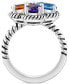 EFFY® Multi-Gemstone Flower Ring (2-7/8 ct. t.w.) in Sterling Silver