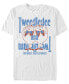 ფოტო #1 პროდუქტის Men's Alice in Wonderland Tweedles Short Sleeve T-shirt