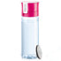 Фото #2 товара Бутылка для воды BRITA Vital 600 мл ежедневного использования розовая с прозрачным корпусом для мужчин и женщин с крышкой на заворот Monochromatic.