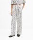 Фото #1 товара Women's Printed Cotton Pants