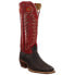 Фото #2 товара Tony Lama Rosston Square Toe Cowboy Mens Black, Red Casual Boots 3R1027