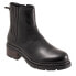 Фото #2 товара Softwalk Novato S2254-001 Womens Black Wide Leather Casual Dress Boots 7