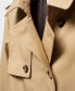 Фото #9 товара Women's Belted Classic Trench Coat