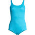 Women's Long Chlorine Resistant Soft Cup Tugless Sporty One Piece Swimsuit