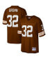 Фото #2 товара Men's Jim Brown Brown Cleveland Browns Legacy Replica Jersey
