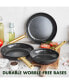 Фото #7 товара Reserve 3-Pc. Duo-Forged Nonstick Frypan Set