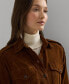 Фото #3 товара Women's Suede Utility Shirt