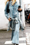 Фото #3 товара Платье джинсовое ZARA Denim TRF .