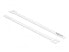 Delock 19523 - Hook & loop cable tie - White - 25 cm - 12 mm - 10 pc(s)