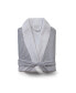 Stria Stripe Fleece and Polyester Bath Robe