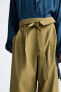 Trousers with double waistband - limited edition