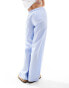 Cotton On boxer style pyjama trousers in blue stripe