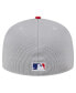 Фото #3 товара Men's Gray Philadelphia Phillies Pivot Mesh 59FIFTY Fitted Hat