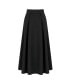 Women's Button Designed Midi Skirt