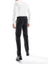 Фото #7 товара ASOS DESIGN slim suit trouser in wool mix texture in black