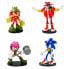 Фото #2 товара Фигурка Sonic SONIC Articulated Pack 4 Figure Sonic The Hedgehog (Соник Ёжик).