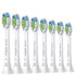 Philips W2 Optimal White HX6068/12 8-pack sonic toothbrush heads - 8 pc(s) - White - 2 Series plaque defence 2 Series plaque defence 3 Series gum health DiamondClean DiamondClean...