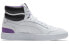 PUMA Ralph Sampson Mid 经典百搭 中帮 板鞋 男女同款 白紫 / Кроссовки PUMA Ralph Sampson Mid 370847-05