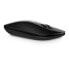 HP Z3700 Black Wireless Mouse - Ambidextrous - Optical - RF Wireless - 1200 DPI - Black