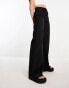 Фото #4 товара ASOS DESIGN lightweight wide leg jean in black