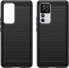 Hurtel Carbon Case etui Xiaomi 12T Pro / Xiaomi 12T elastyczny silikonowy karbonowy pokrowiec czarne