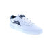 Фото #3 товара Lakai Cambridge MS4220252A00 Mens White Skate Inspired Sneakers Shoes