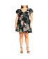 ფოტო #1 პროდუქტის Plus Size Marci Print Dress