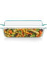 Deep 9" x 13" 2 in 1 Glass Baking Dish with Glass Lid, Set of 2