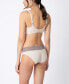 ფოტო #2 პროდუქტის Women's Maternity Mocha Lace Trim Panties